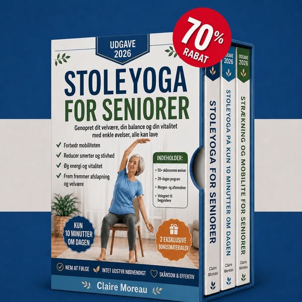 Stoleyoga for Begyndere – 3 Bøger i 1