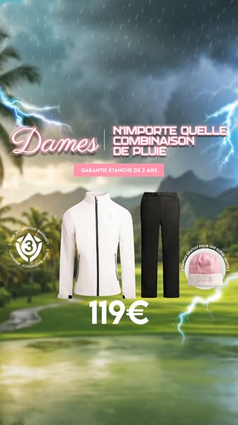 ENSEMBLES DE PLUIE POUR FEMMES MAINTENANT À 119€