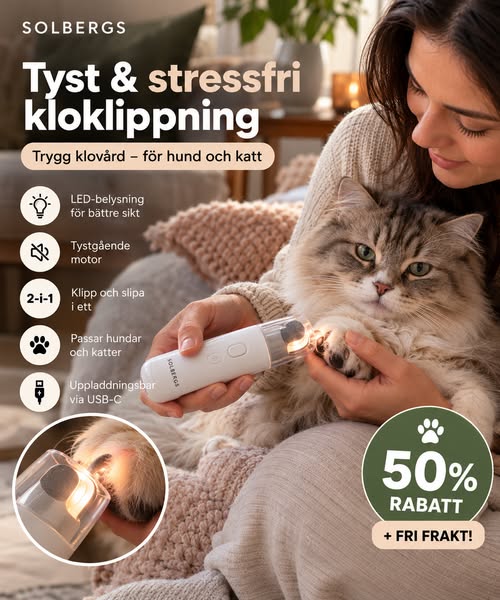 Tyst & stressfri kloklippning