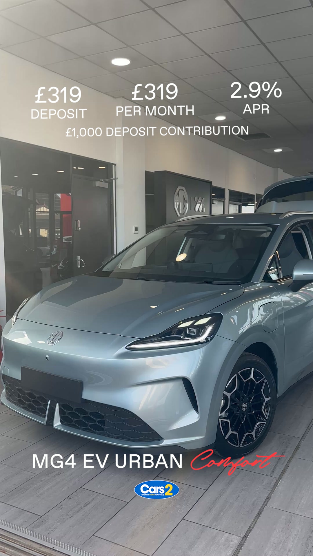 PCP: MG4 EV Urban Comfort £255 Per Month | Cars2 Yorkshire