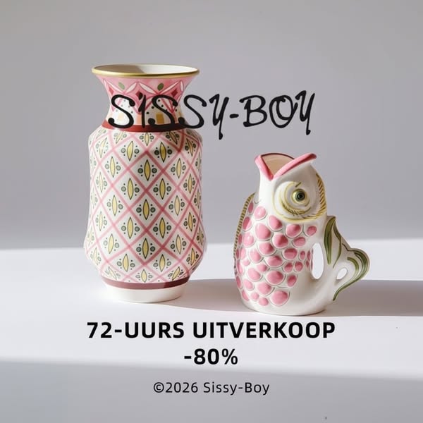 Herfstopruiming bij Sissy-Boy: -80% op alles