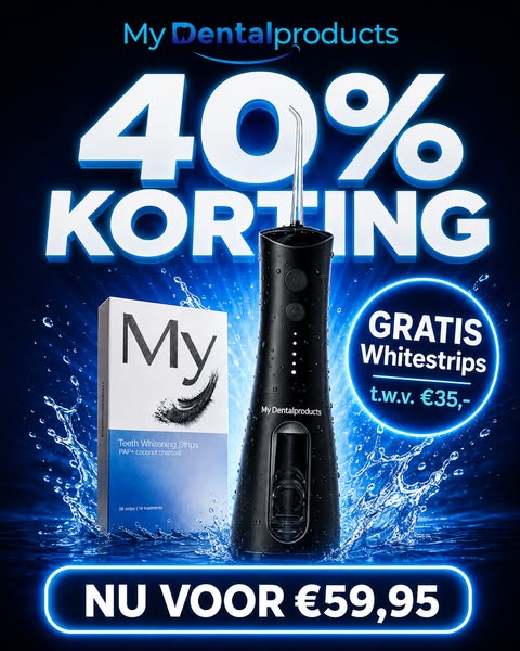40% korting + gratis whitestrips