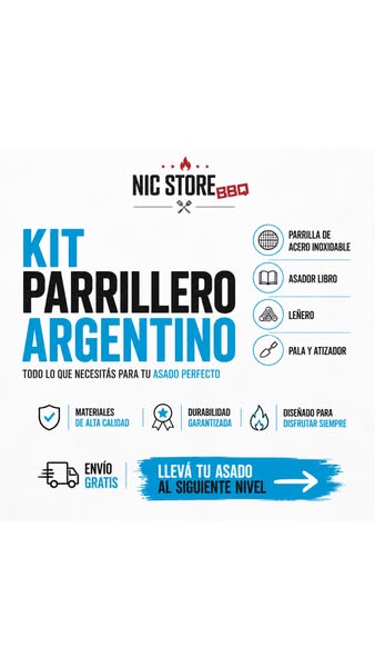 Llevátetú Kit Parrillero