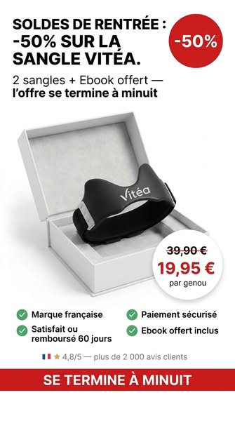 La douleur vient du tendon, pas de l'âge