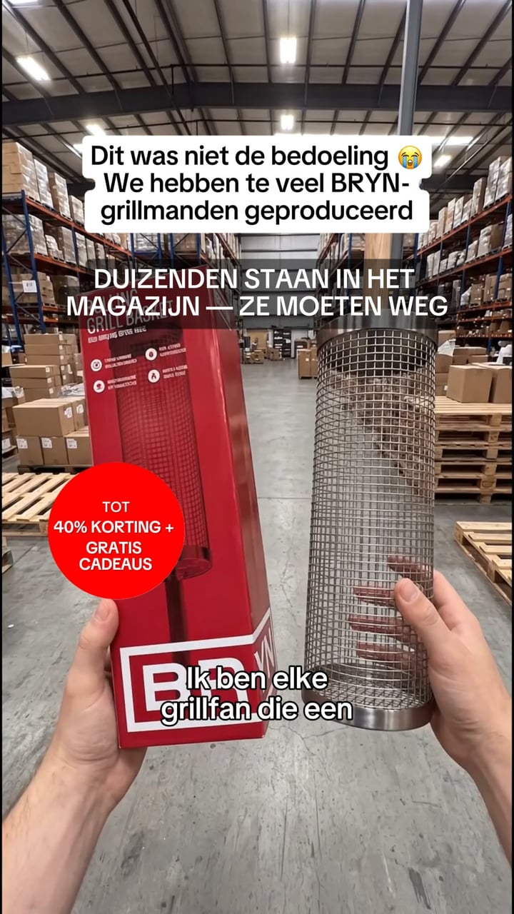 Help ons het magazijn leeg te maken