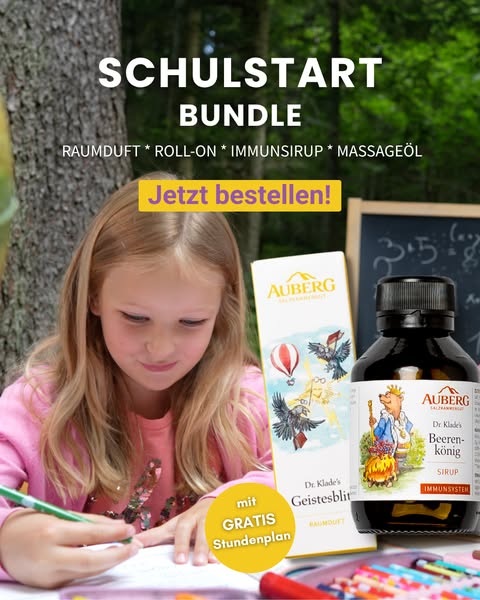 Sanfte Aromatherapie für den Schulalltag — natürlich & kindgerecht