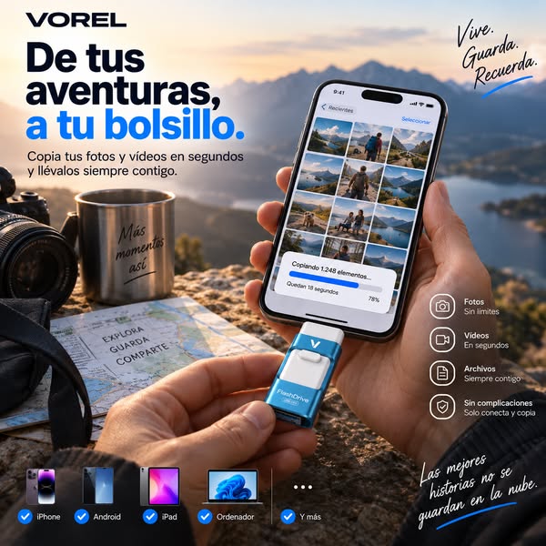 Compatible con todos los móviles