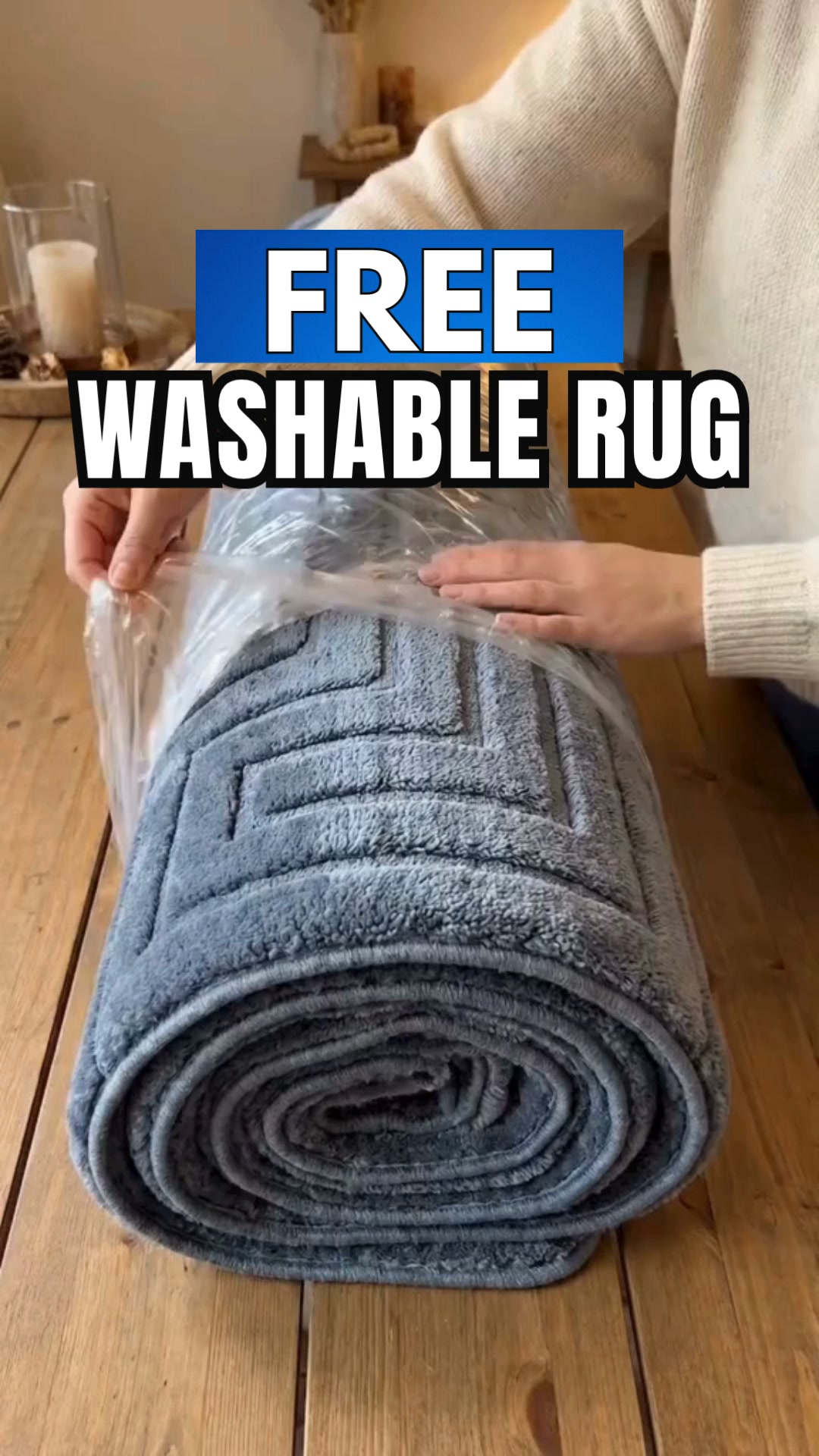 FREE WASHABLE RUG