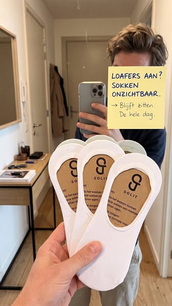 Sokjes die nooit meer afzakken