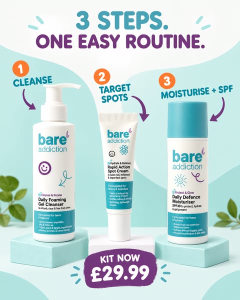 3 Steps. One Easy Routine.