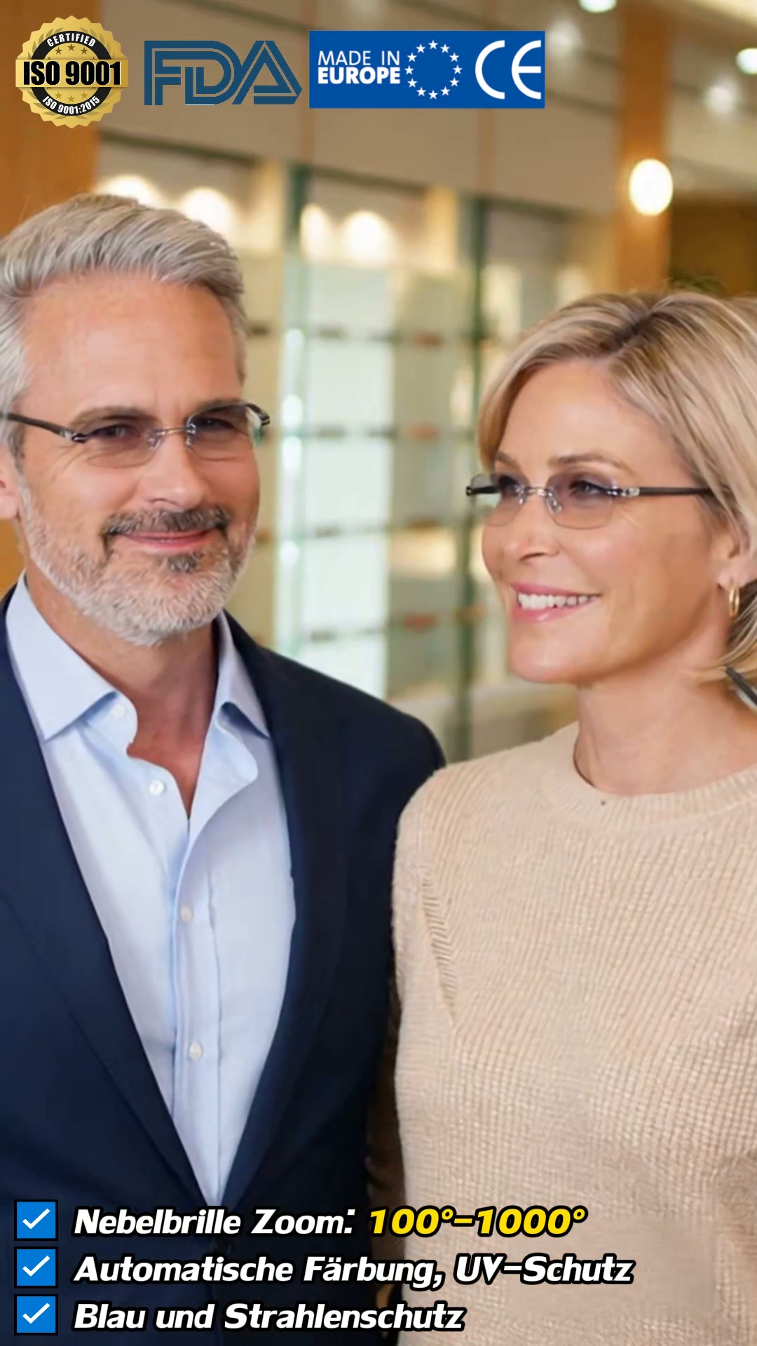 Die Jena Optik Pro Autofokus-Brille macht Schluss mit dem Theater.