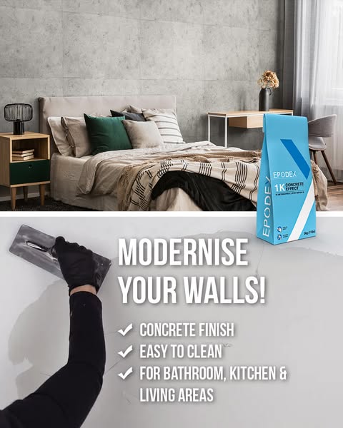 Exposed Concrete Finish Set – Complete System | EPODEX