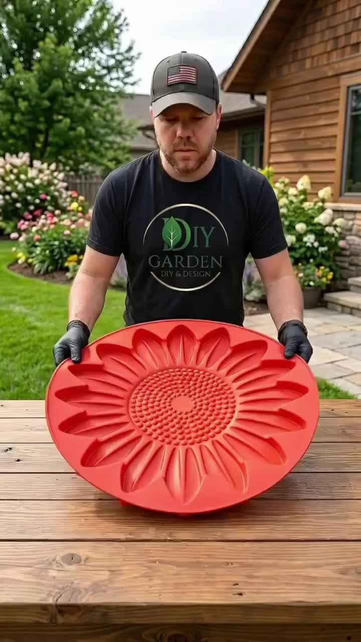 Garden Stepping Stone Mold