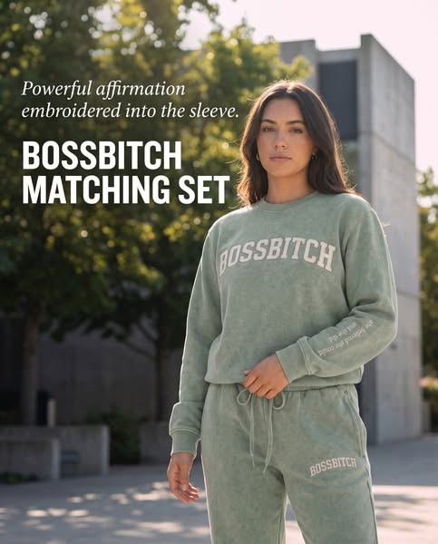 The BOSS BITCH Matching Set