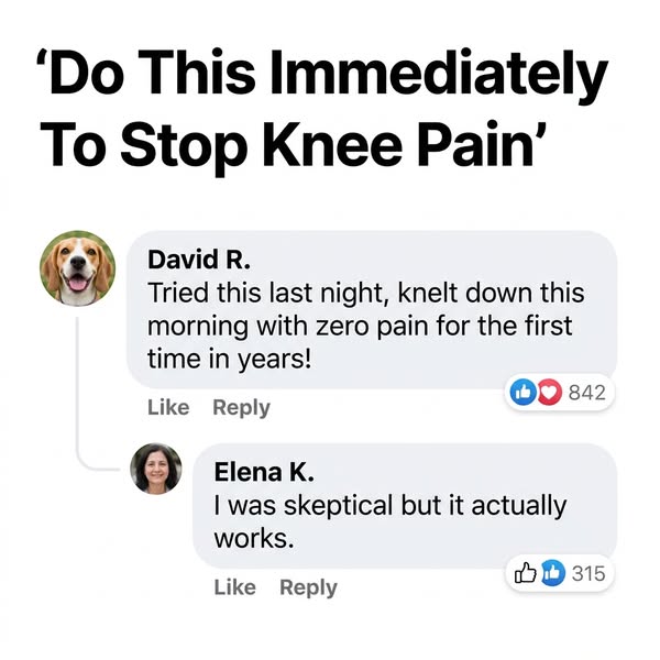 Read This If You Had A Knee Replacement