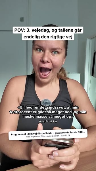 Tab 10 kg sammen med Anja
