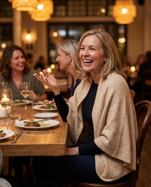 Finally, a Wrap That Stays on Your Shoulders