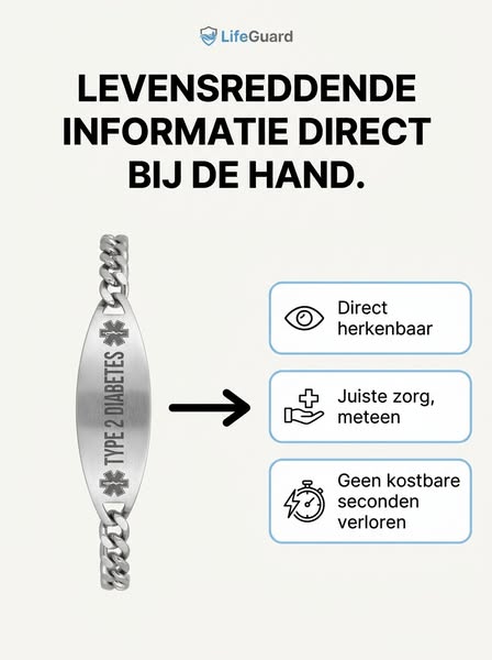 Eindelijk: een medisch ID dat je écht wílt dragen.