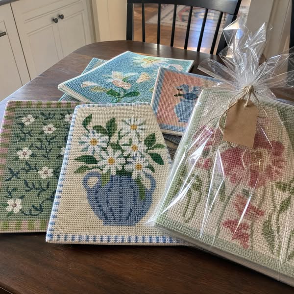 I'm 84, From Argentina. I Spent My Life Teaching Kindergarten. Now I Paint Needlepoint Canvases. Story Here