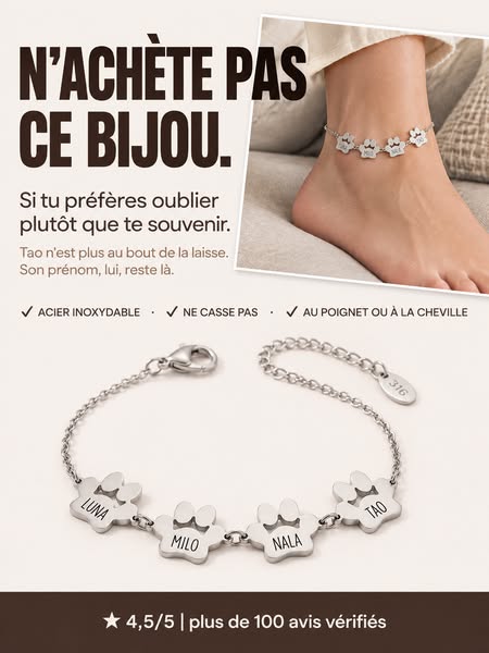 Porte-le avec toi. Partout. Pour toujours.