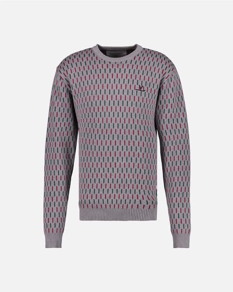 Vuarnet - Knitted Jacquard Jumper - Gris / M