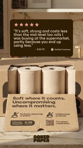 Eco loo roll that doesn’t cost the earth