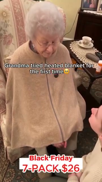 Beat the holiday chill with instant cord-free warmth!