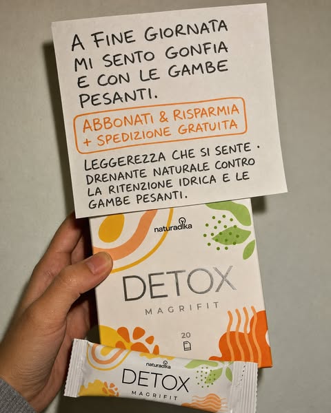 Drenante per ritenzione e gonfiore