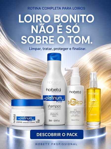 Rotina Completa para Loiro Frio & Protegido