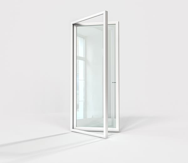Inåtgående PVC altandörr 3-glas - fjord