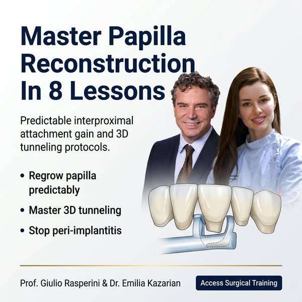 Interproximal Attachment Gain & Papilla Reconstruction Training