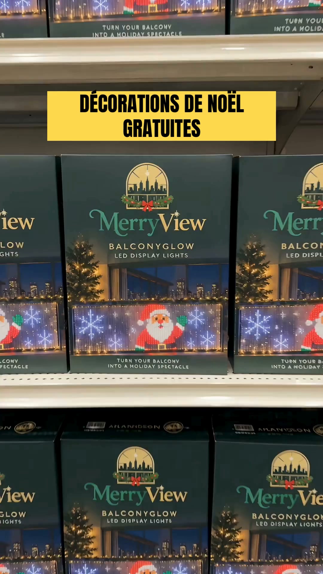 Décoration de Noël pour vous + cadeaux! Livraison gratuite, sans frais!