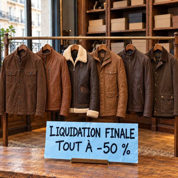 Les Vestes de Paris : jusqu'à -50 %