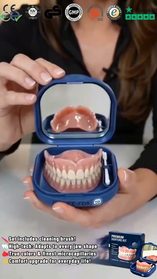 A New Generation Full Denture Solution for a Natural Smile