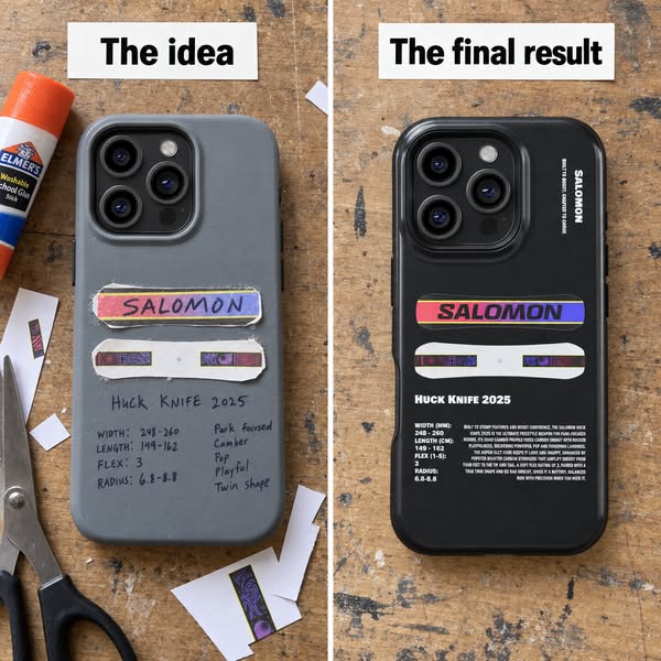 Turn Your Board Into a Phone Case