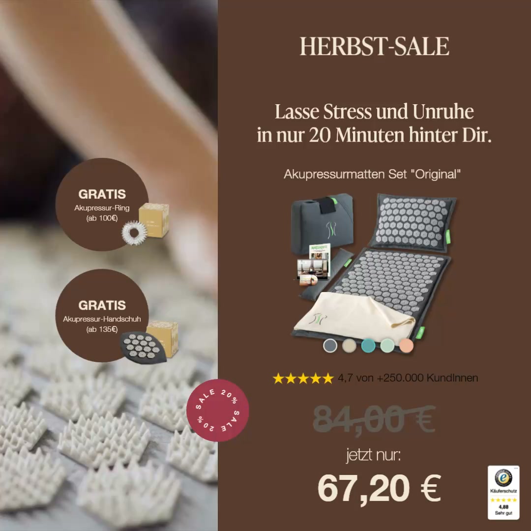 20% Rabatt + GRATIS Geschenke