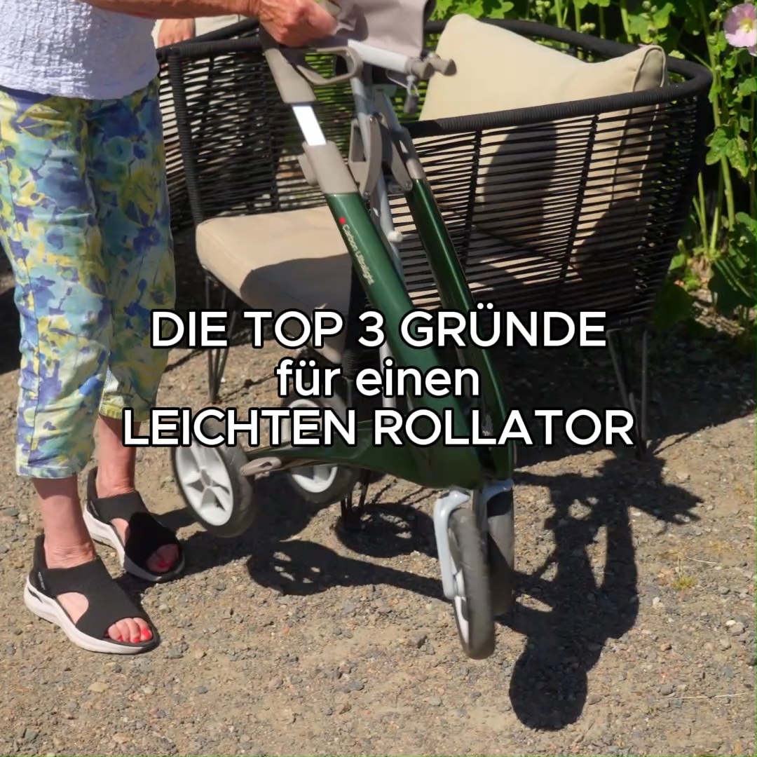 Der leichteste Rollator der Welt