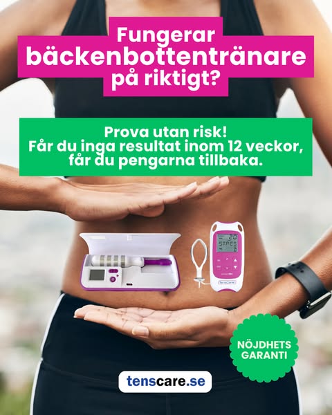 Marknadens smartaste bäckenbottenträning