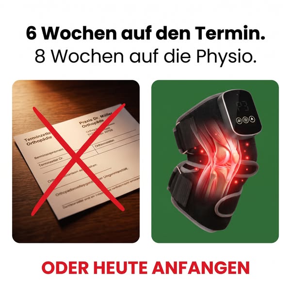 Knieschmerzen lindern — in 20 Minuten