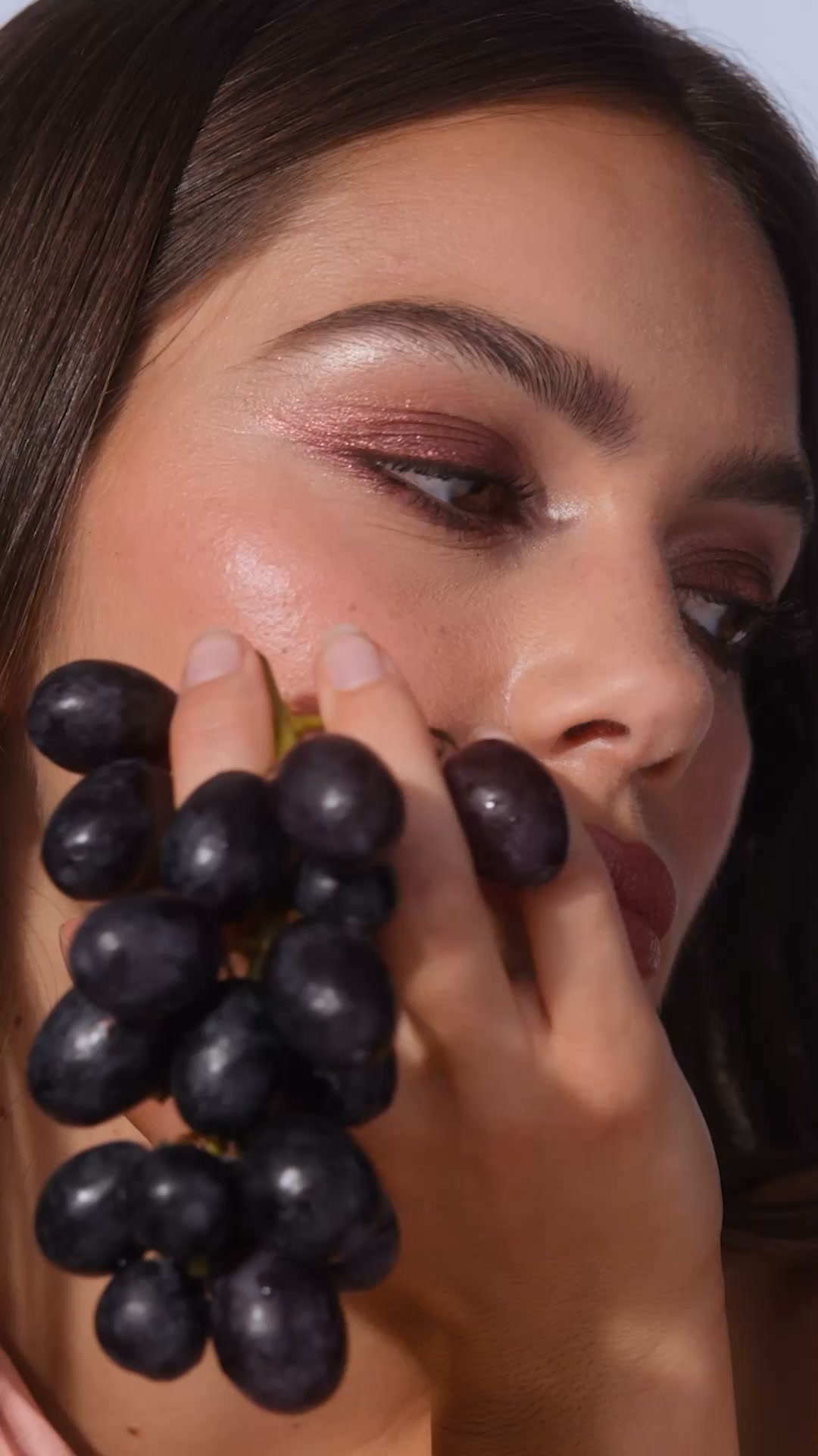 NEW! Metallic Smoky Grape