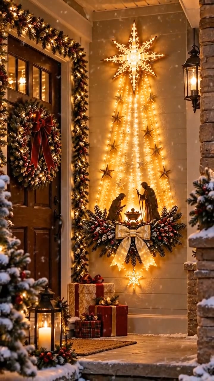 Bethlehem Star of Faith™ – Lighted Nativity Wall Decor