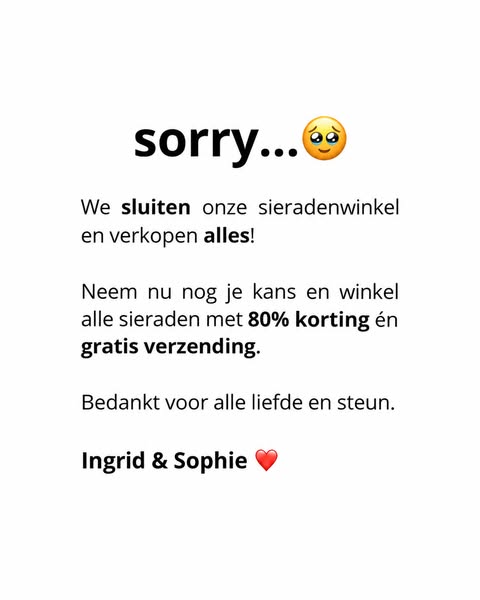 Laatste Stuks! OP=OP