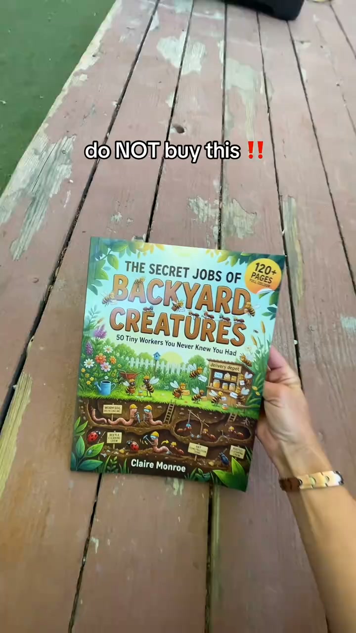 The Book That Turns Every Kid Into the One Who Actually Knows What's Living in the Backyard