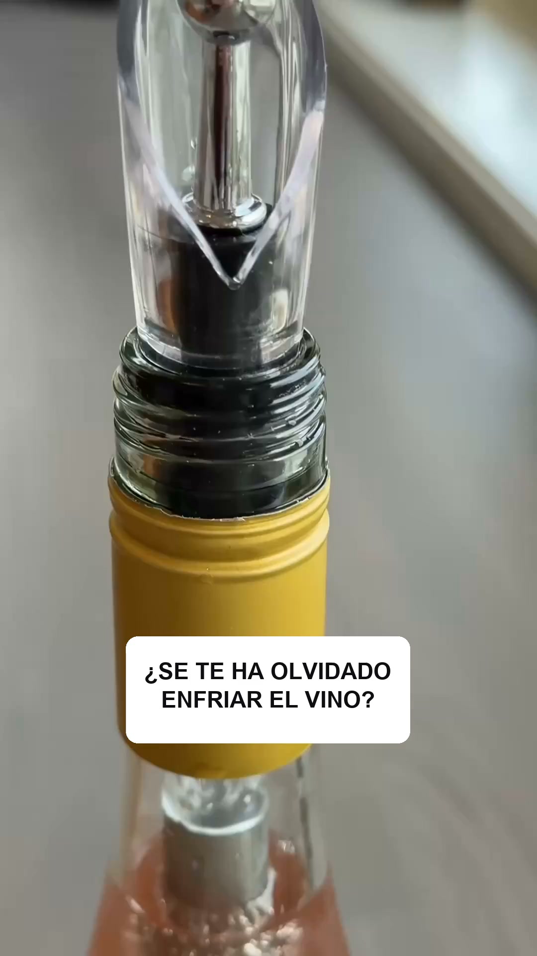 Visitas sin avisar, vino frío toda la tarde