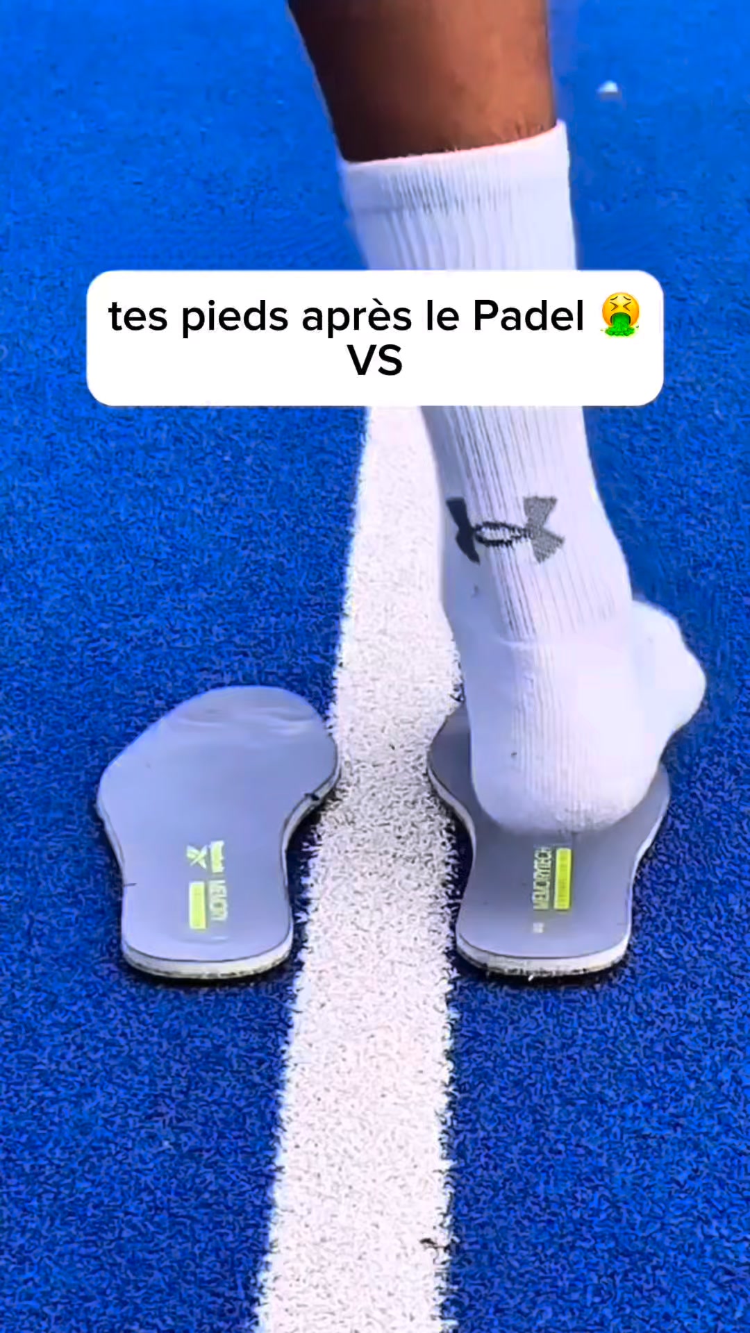 Zéro douleur plantaire au padel