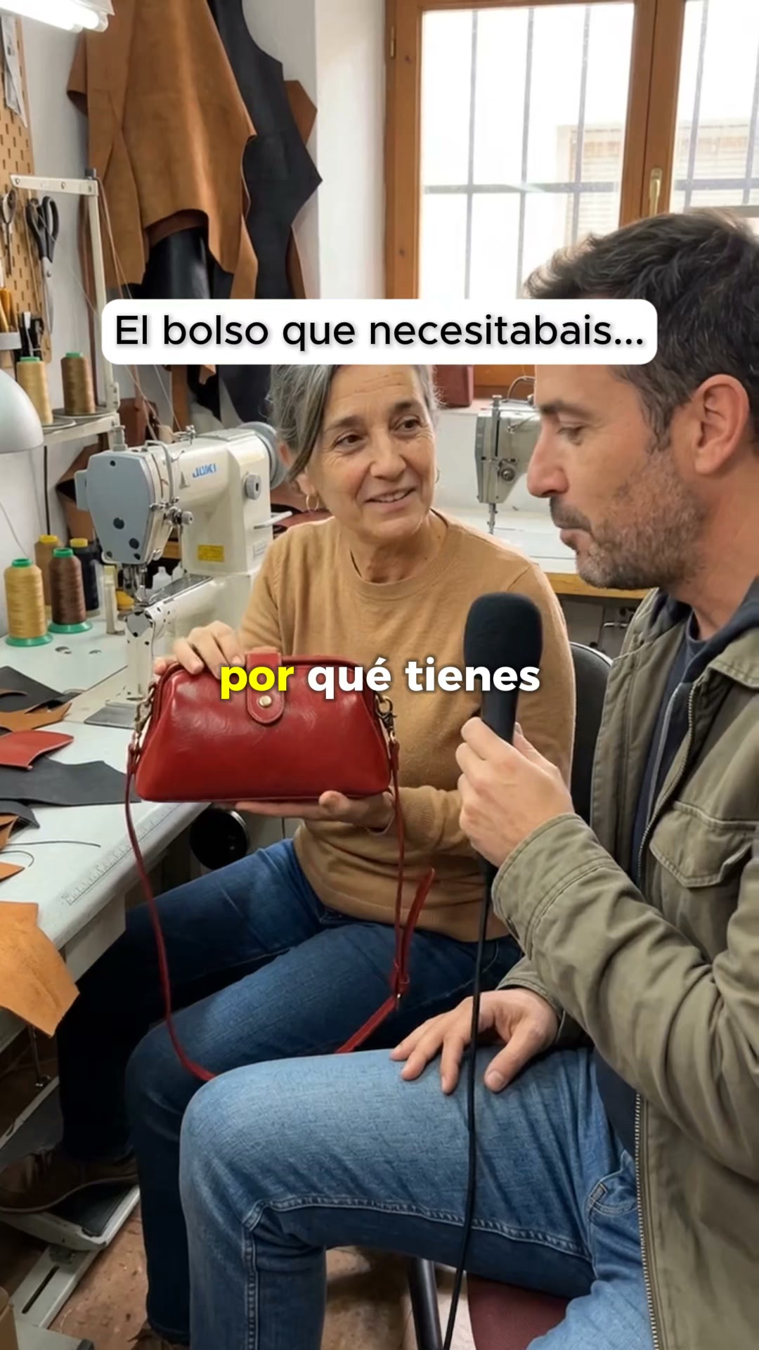 El bolso que sabes dónde está cada cosa.