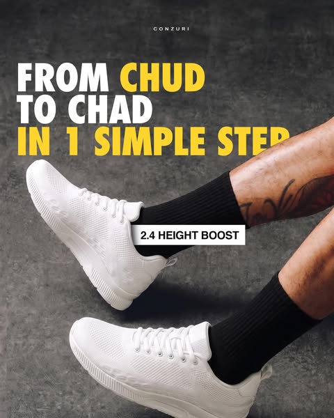 Add 3 Inches, Boost Confidence