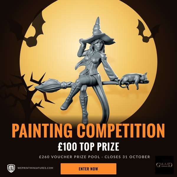 Paint the Witch. Win £100.