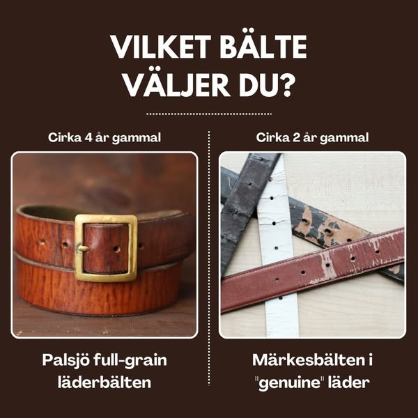 Din midja. Ditt bälte. Inga kompromisser.