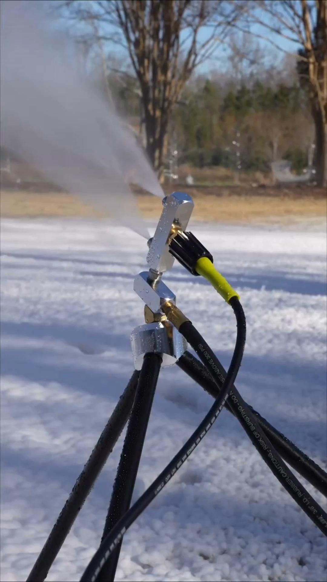 Portable Snow Making Machine｜Create Real Snow Anywhere